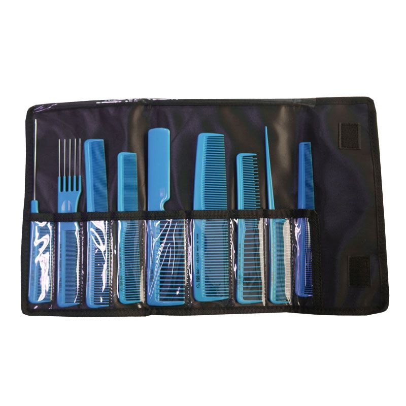 Euro trousse 9 peignes coiffure